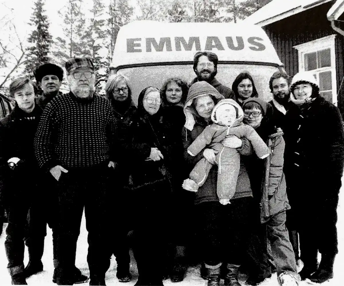 Vanha Emmaus ryhmäkuva.