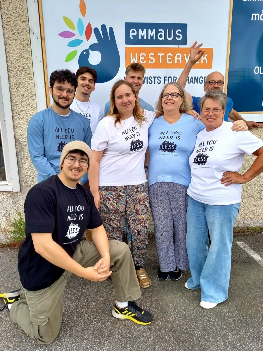 Emmaus Westervikin henkilökunta.